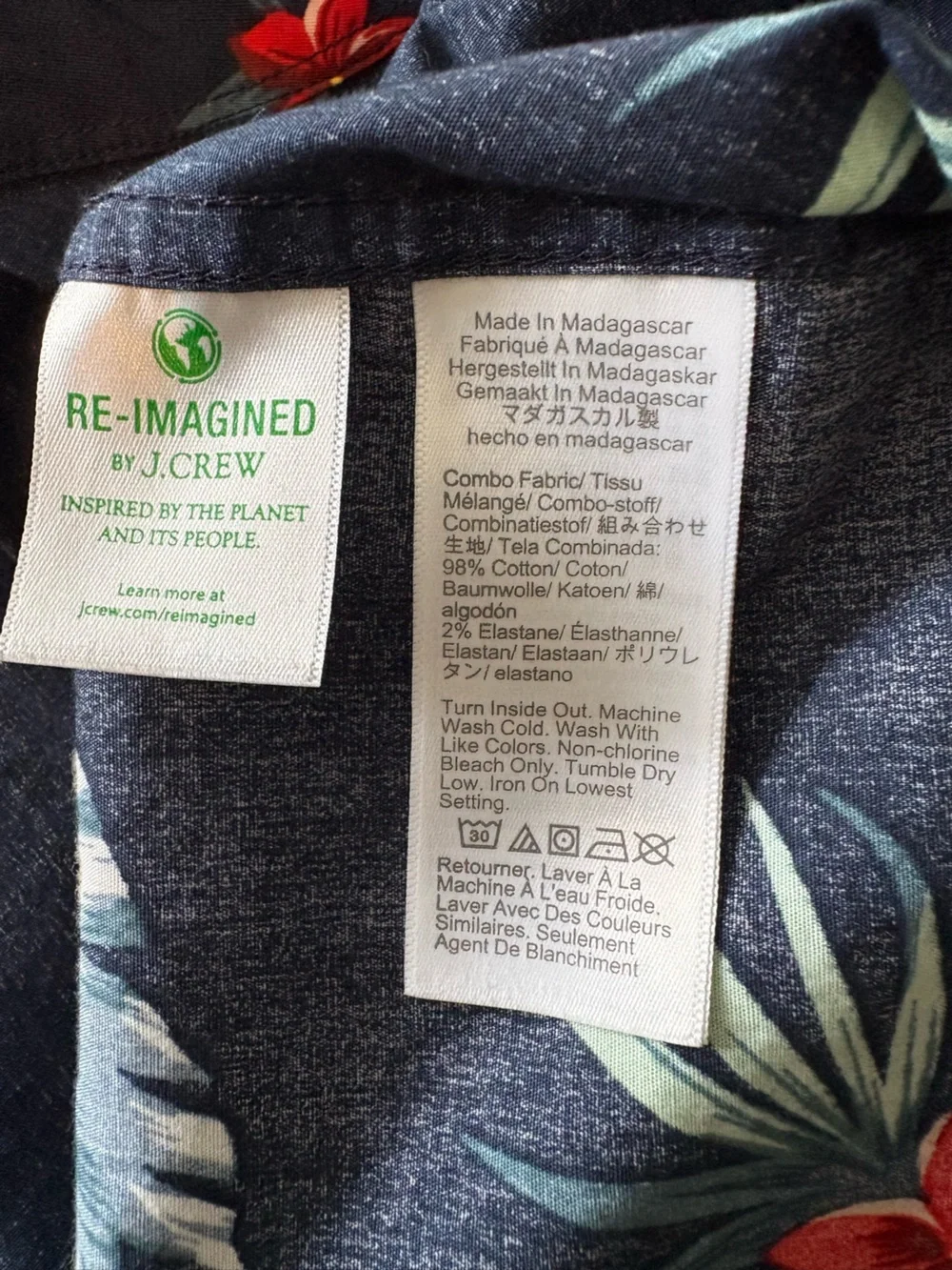 Slim Fit Hawaiian Shirt